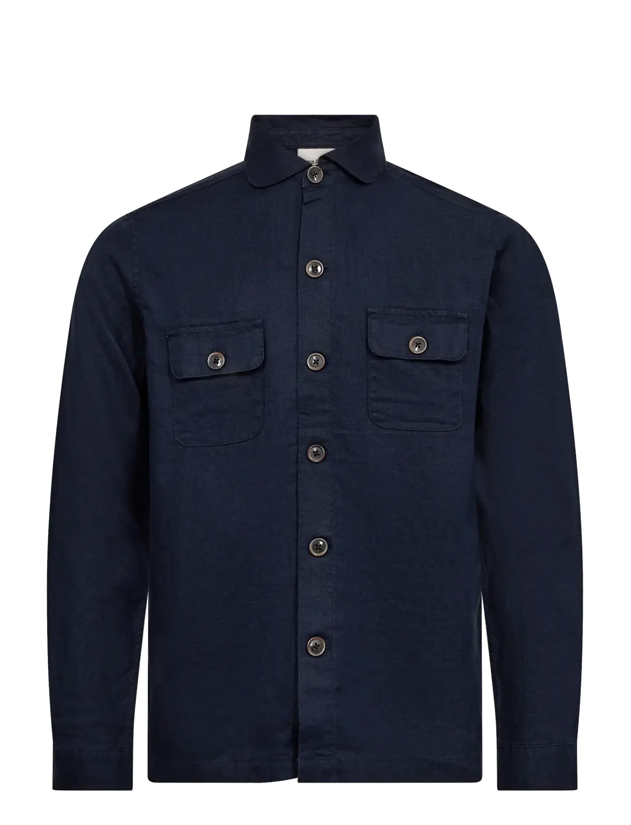 BRUUN & STENGADE Bs Davide Regular Fit Overshirt Navy - L - Herren