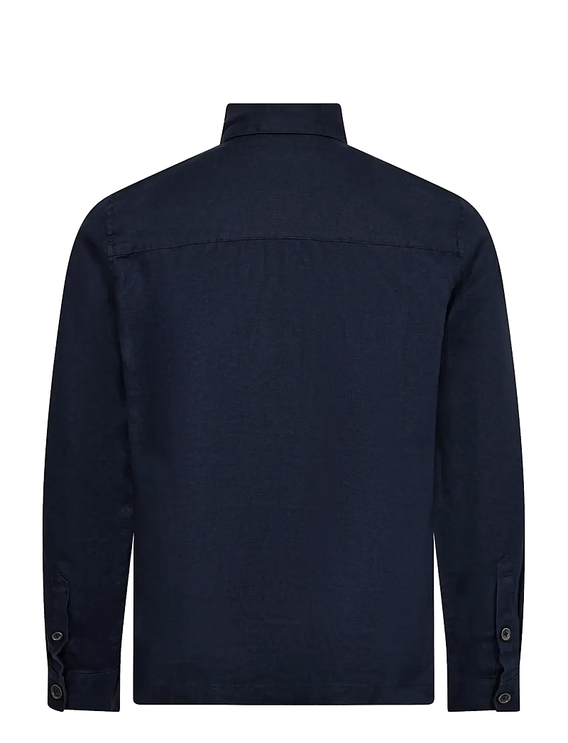 Bruun & Stengade - BS Davide Regular Fit Overshirt - urlaubsfavoriten - navy - 1
