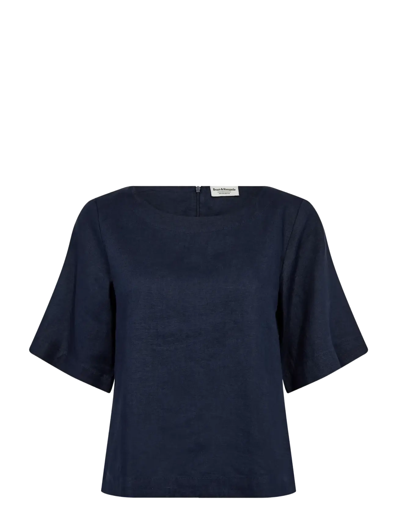 Bruun & Stengade BS Lucianne Regular Fit Top - Kleidung - NAVY / navy