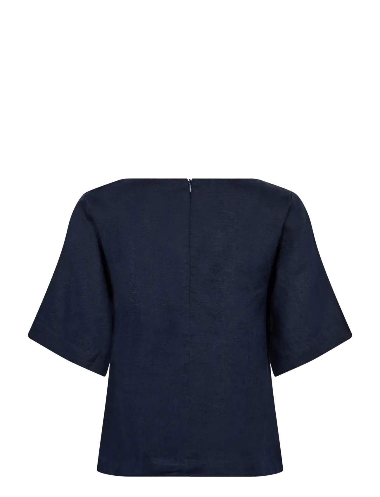 Bruun & Stengade - BS Lucianne Regular Fit Top - leinenhemden - navy - 2