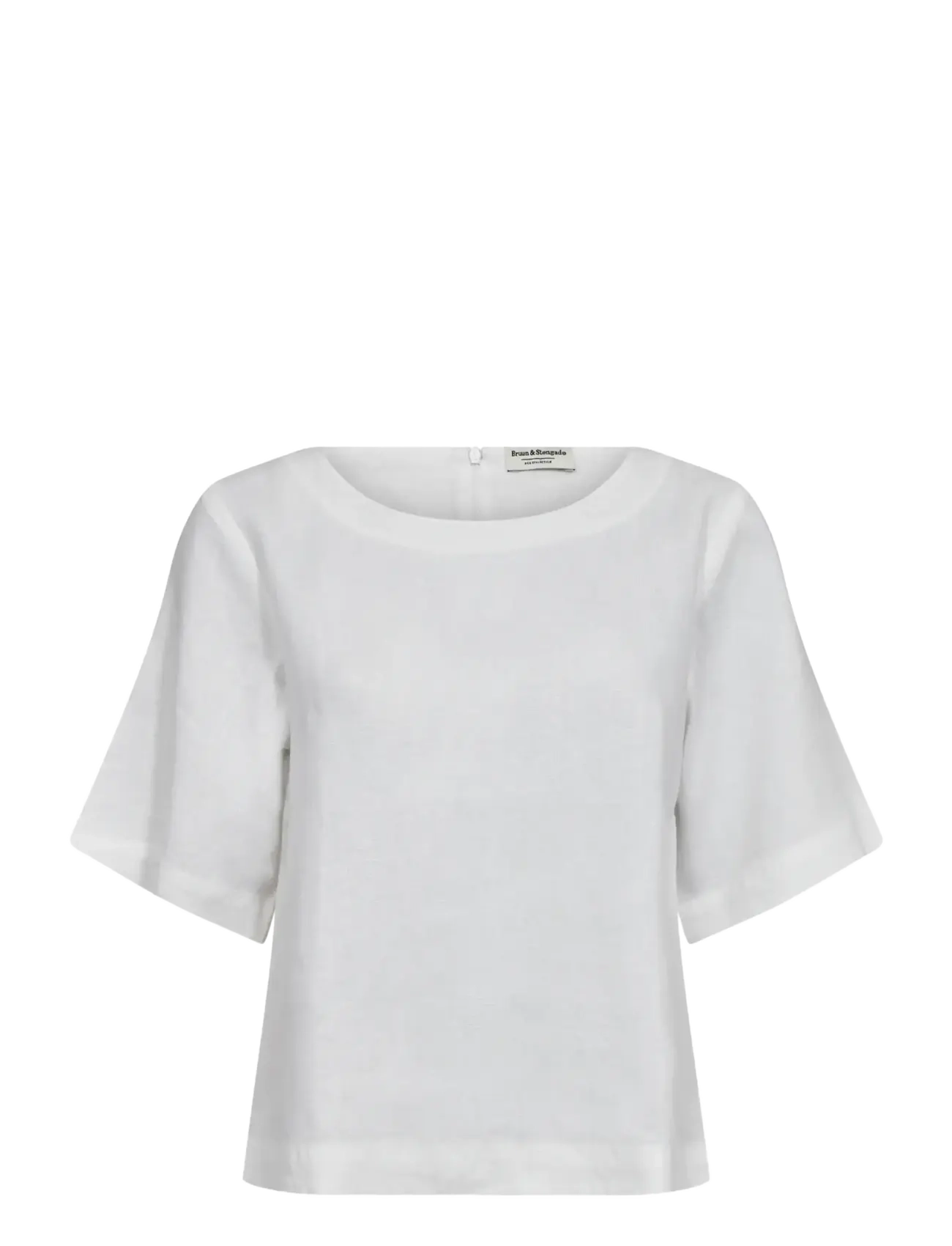 Bruun & Stengade BS Lucianne Regular Fit Top - New Brands - WHITE / white