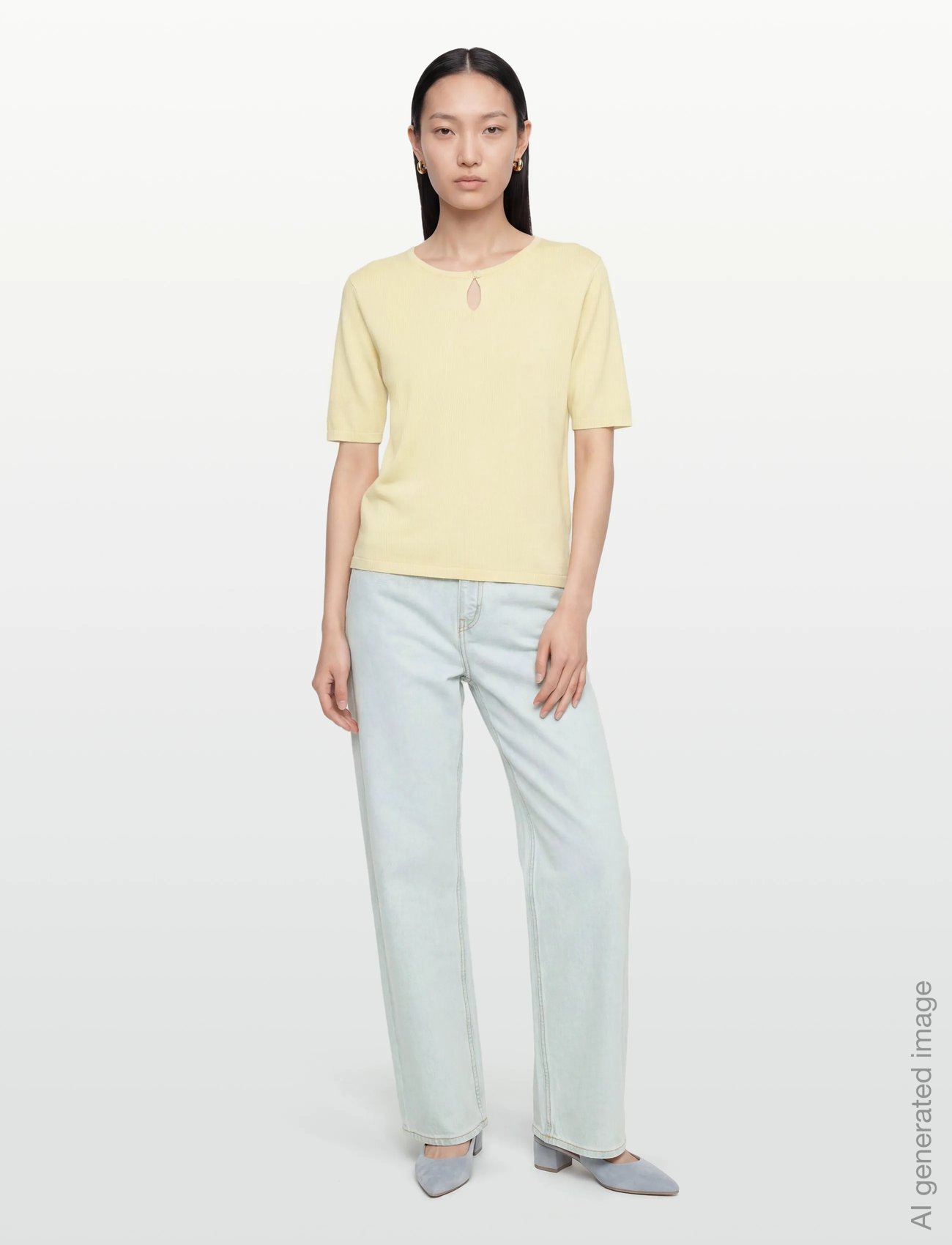 BS Francesca Regular Fit T-Shirt - DUSTY