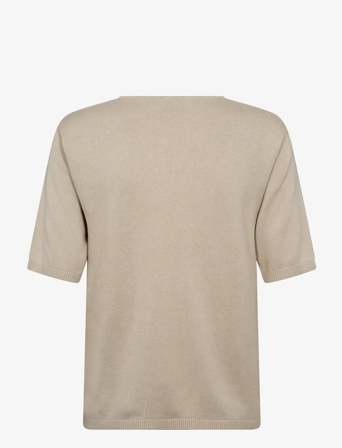 Bruun & Stengade - BS Francesca  Regular Fit T-Shirt - t-shirts - oyster gray - 2