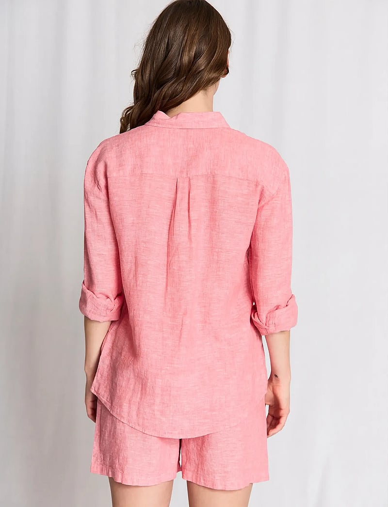 Bruun & Stengade - BS Marietta Regular Fit Shirt - langærmede skjorter - pink - 3