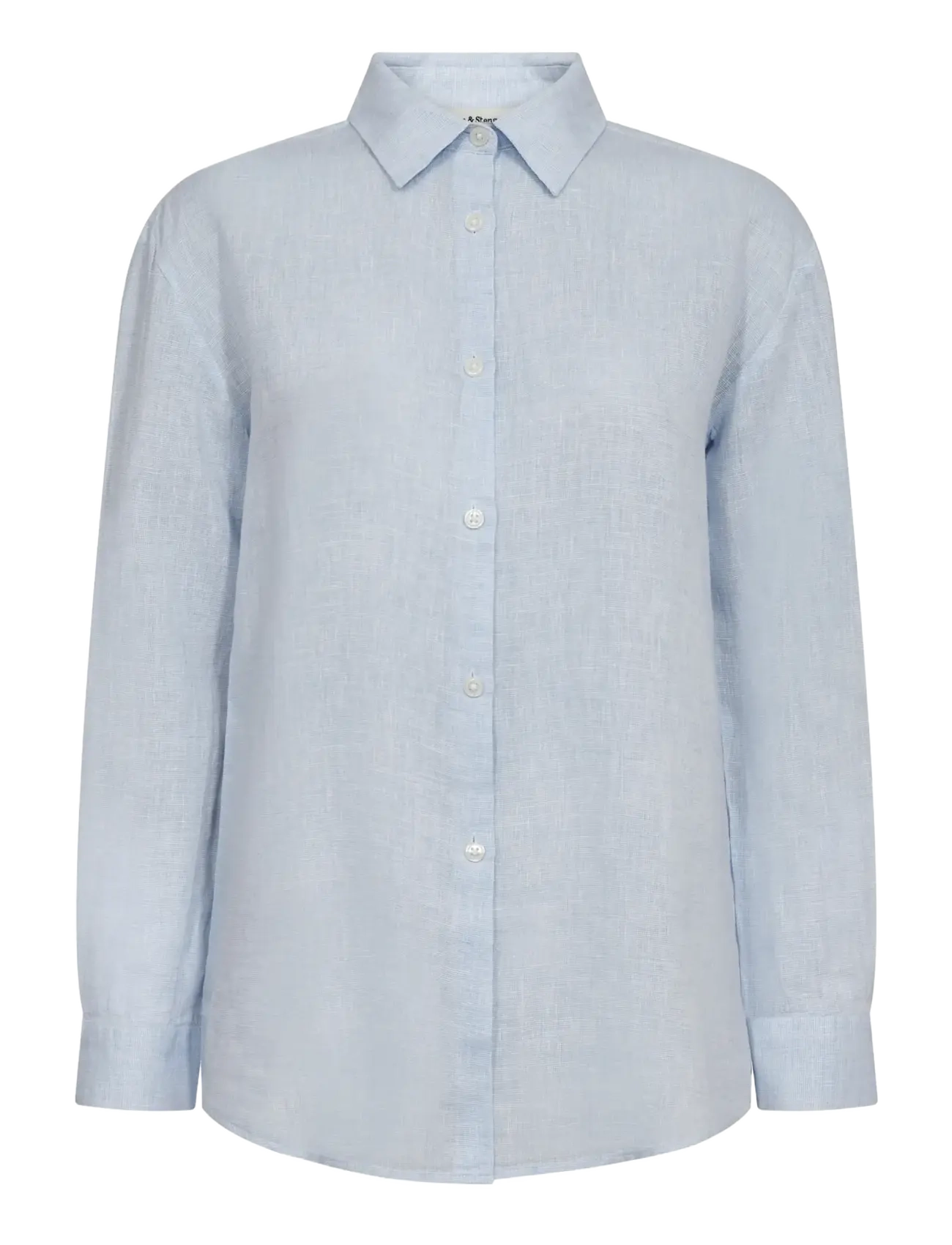 Bruun & Stengade BS Marietta Regular Fit Shirt - Blusar & Skjortor - SKY / blue