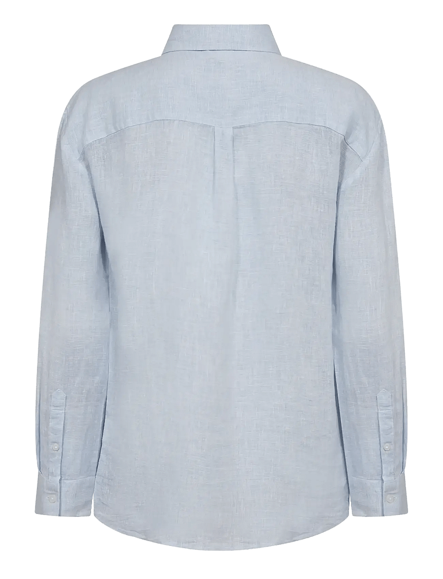 Bruun & Stengade - BS Marietta Regular Fit Shirt - langärmlige hemden - sky - 2