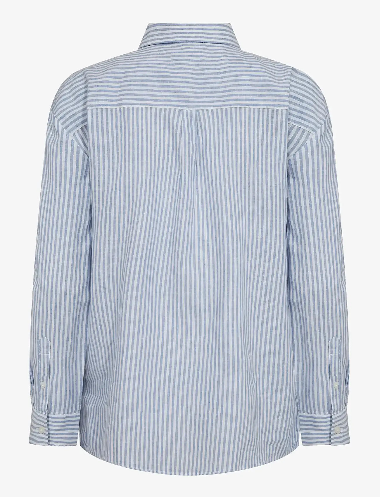 Bruun & Stengade - BS Marietta Regular Fit Shirt - langärmlige hemden - light blue/white - 2
