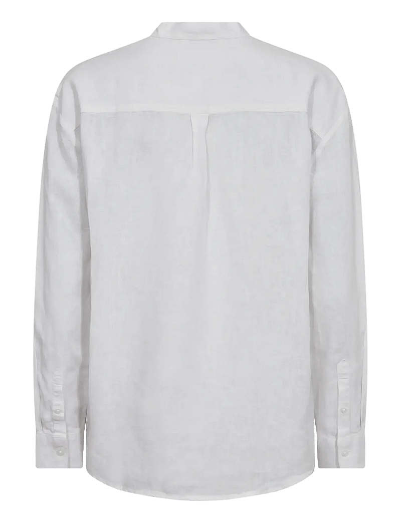 Bruun & Stengade - BS Noemi Regular Fit Shirt - leinenhemden - white - 2