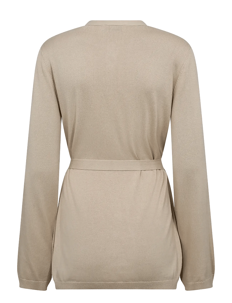 Bruun & Stengade - BS Florentina Regular Fit Knitwear - cardigans - oyster gray - 2