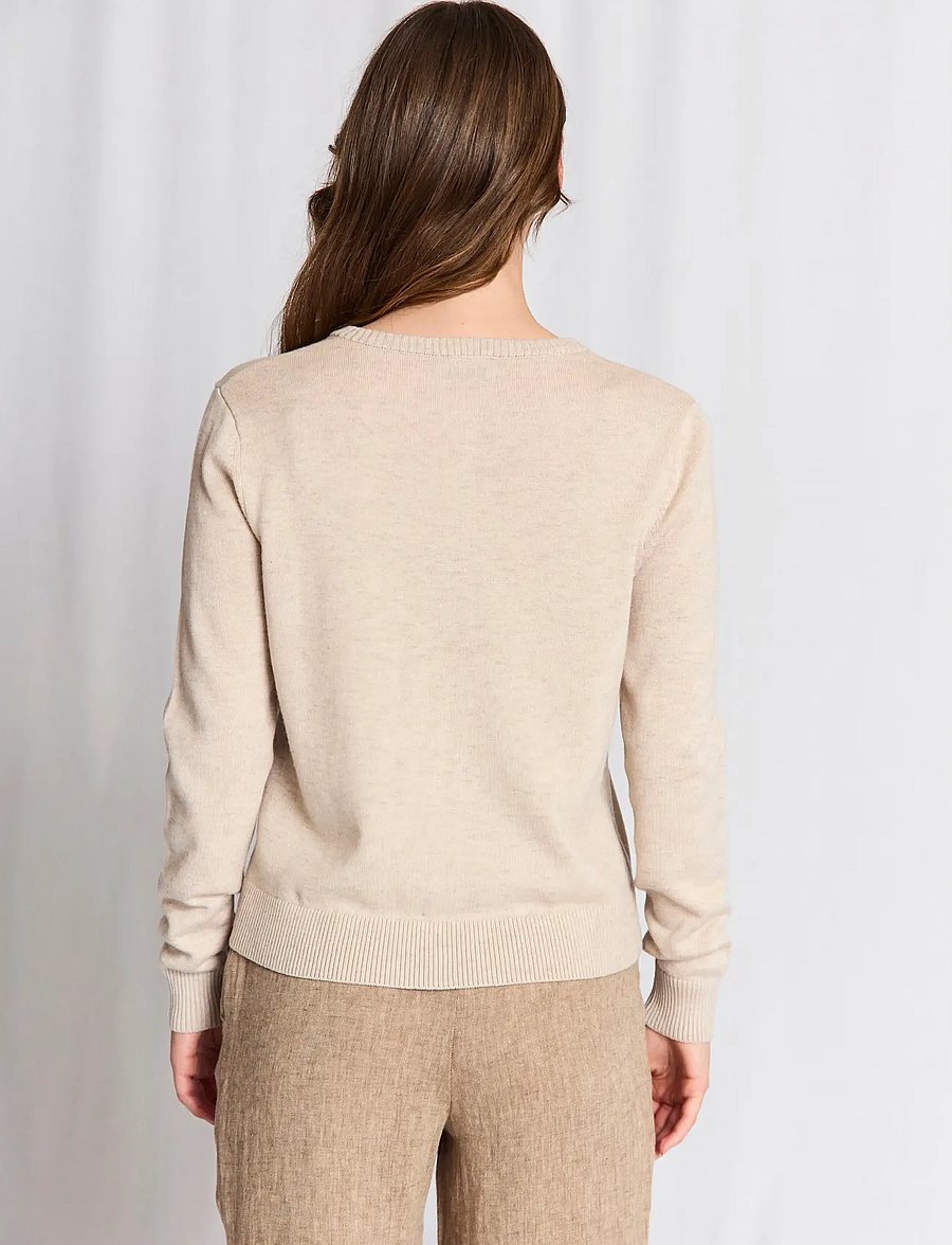 Bruun & Stengade - BS Dona Regular Fit Knitwear - kardiganid - light brown - 5