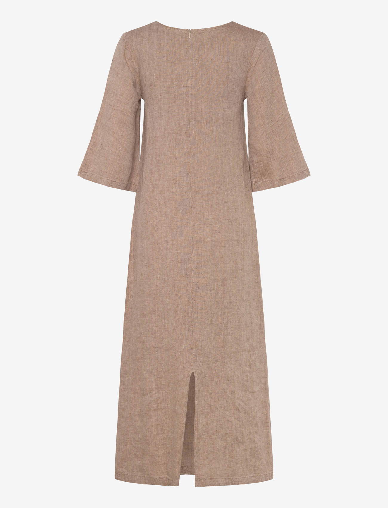 Bruun & Stengade - BS Kairah Regular Fit Dress - t-shirt-kleider - brown - 1