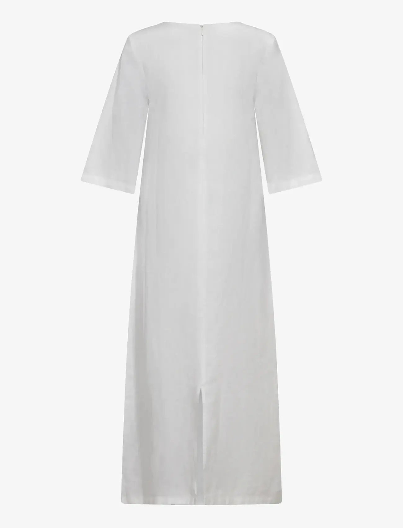 Bruun & Stengade - BS Kairah Regular Fit Dress - t-shirtkjoler - white - 2