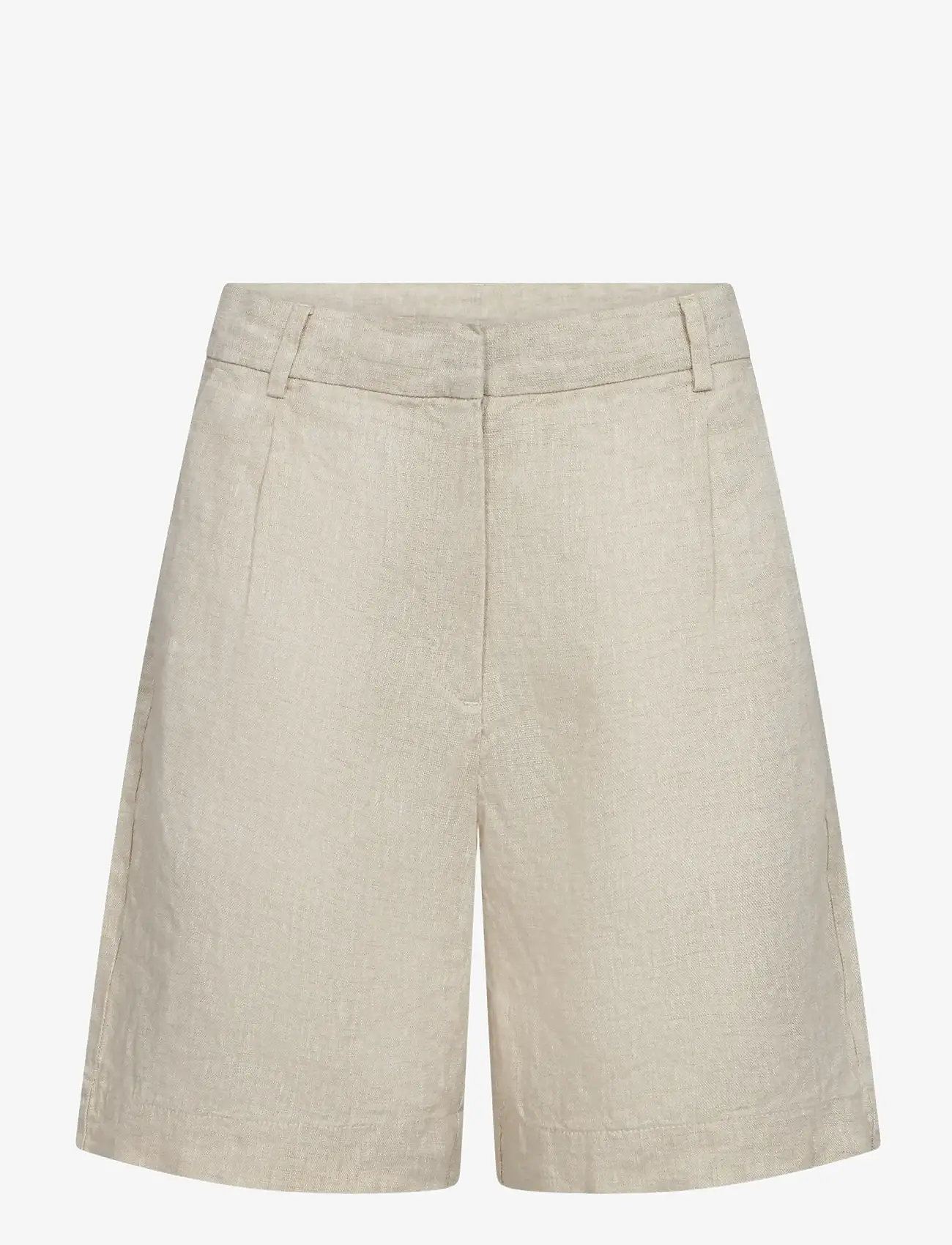 Bruun & Stengade - BS Kricia Regular Fit Pants - linen shorts - sand - 1
