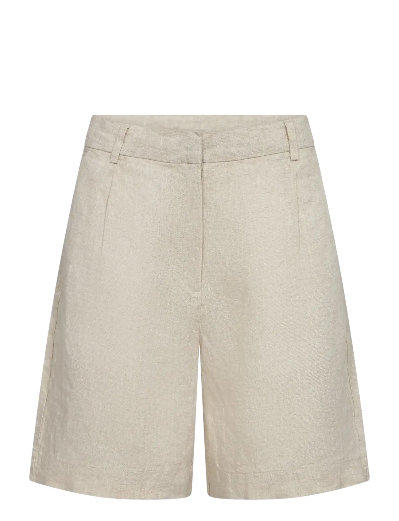 Bruun & Stengade BS Kricia Regular Fit Pants - Leinen-Shorts - SAND / beige