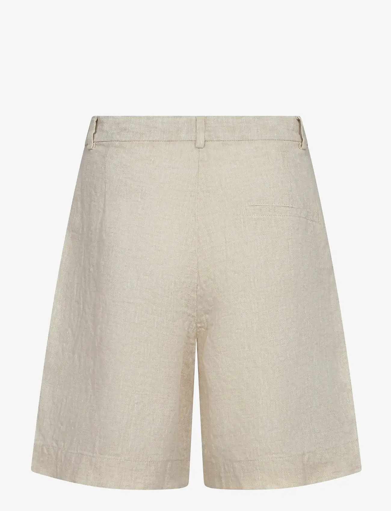 Bruun & Stengade - BS Kricia Regular Fit Pants - linen shorts - sand - 2