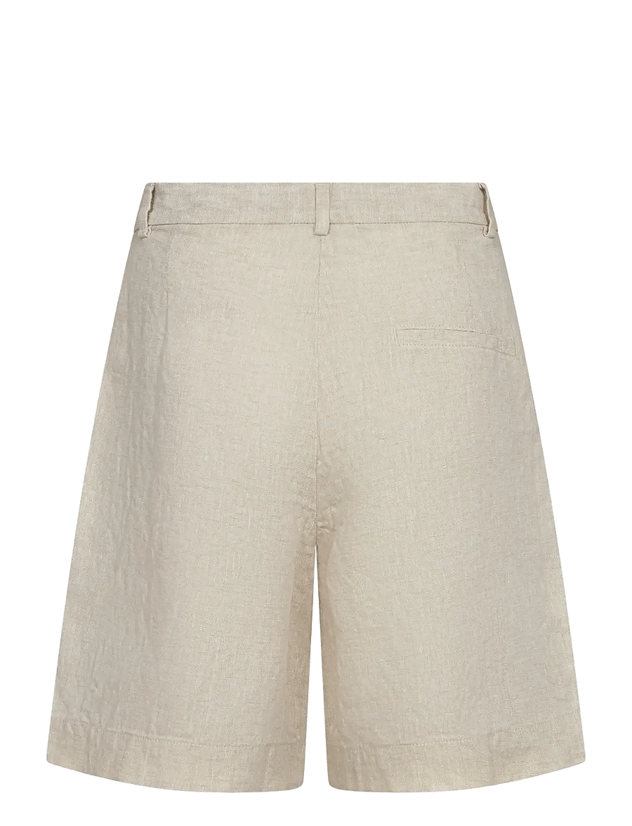Bruun & Stengade - BS Kricia Regular Fit Pants - hørshorts - sand - 2