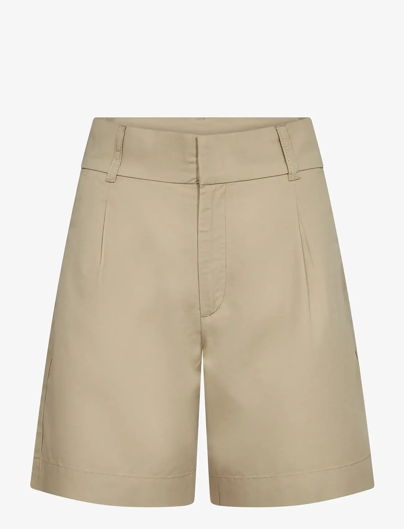 Bruun & Stengade - BS Nora Regular Fit Shorts - chino lühikesed püksid - sand - 1
