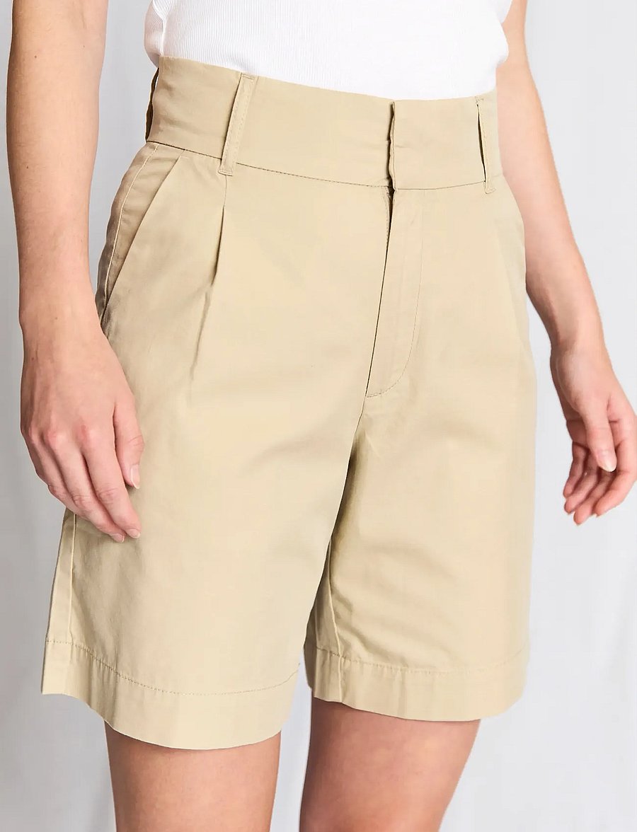 Bruun & Stengade - BS Nora Regular Fit Shorts - chino stila šorti - sand - 4