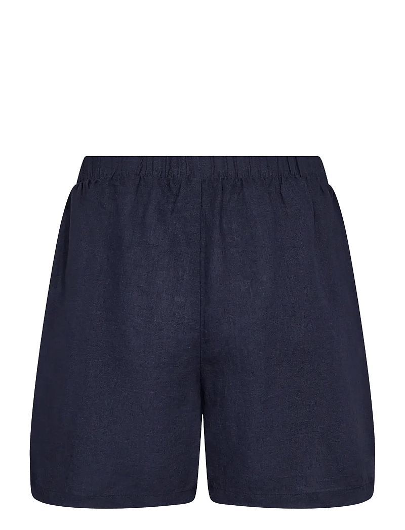 Bruun & Stengade - BS Oriana Regular Fit Shorts - linen shorts - navy - 1