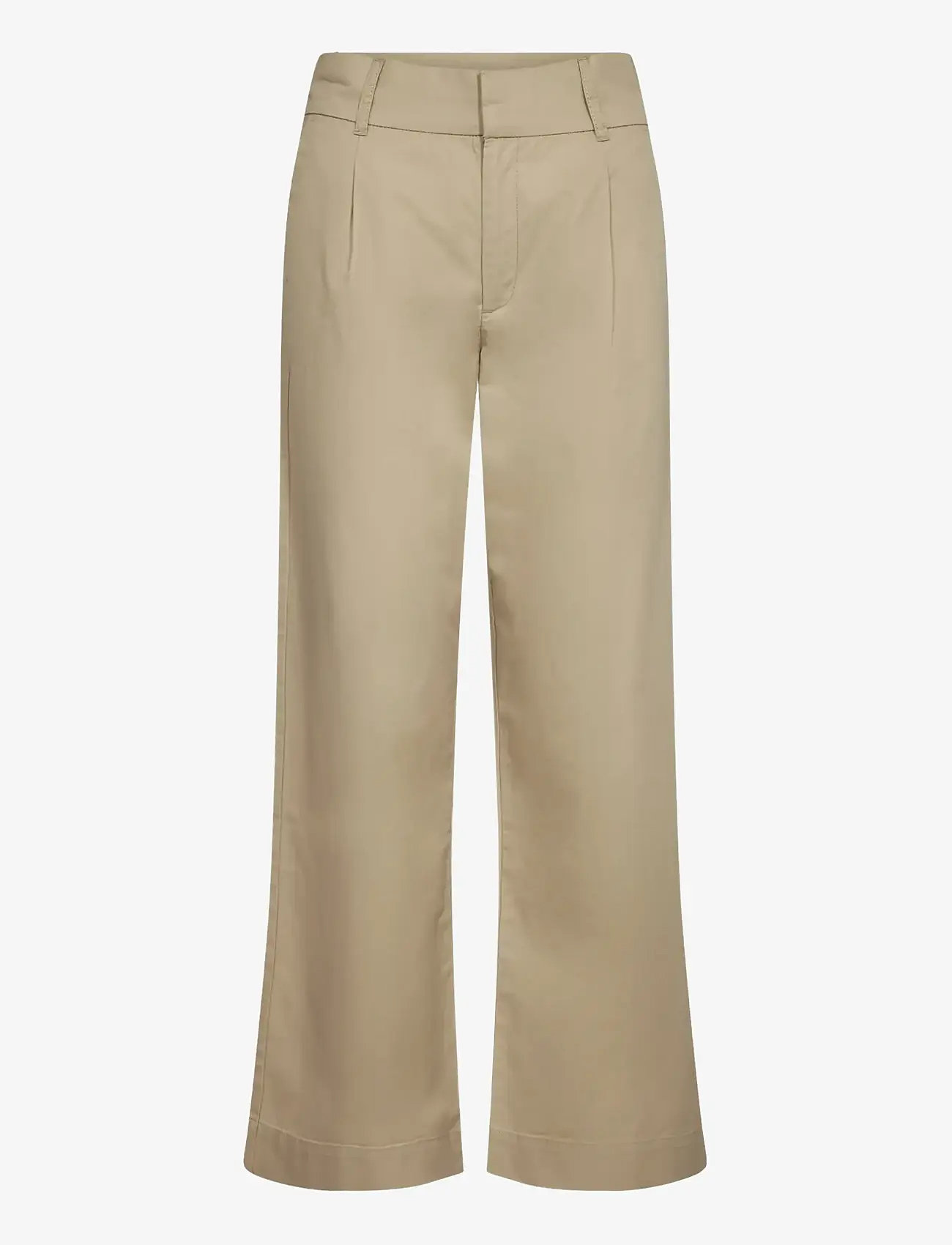 Bruun & Stengade - BS Bella Regular Fit Pants - tailored trousers - sand - 1