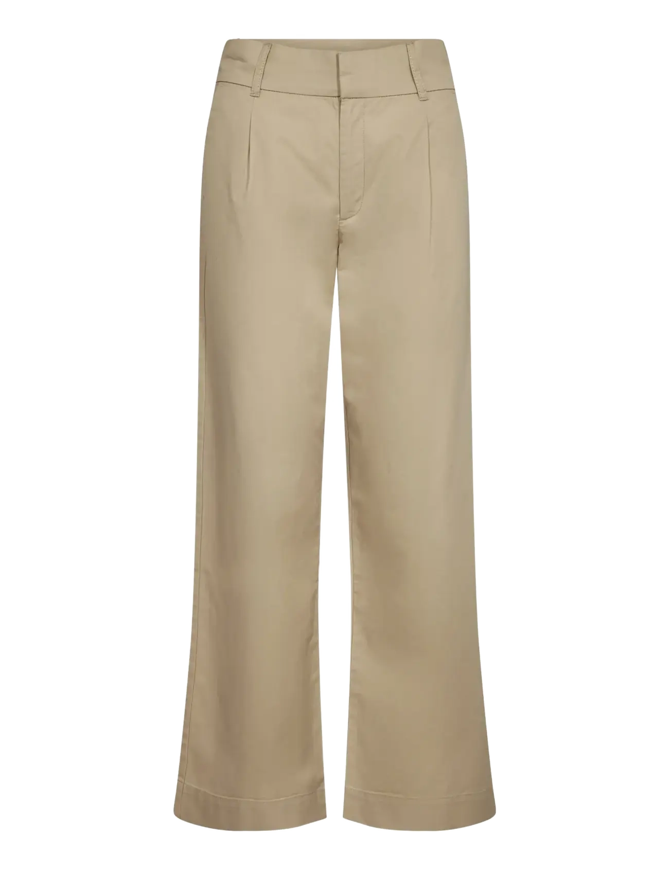 Bruun & Stengade BS Bella Regular Fit Pants - Chino püksid - SAND / beige