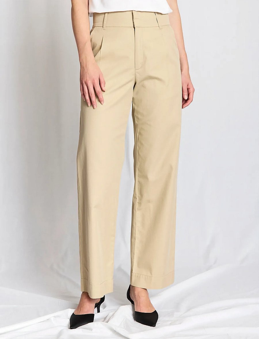 Bruun & Stengade - BS Bella Regular Fit Pants - habitbukser - sand - 5