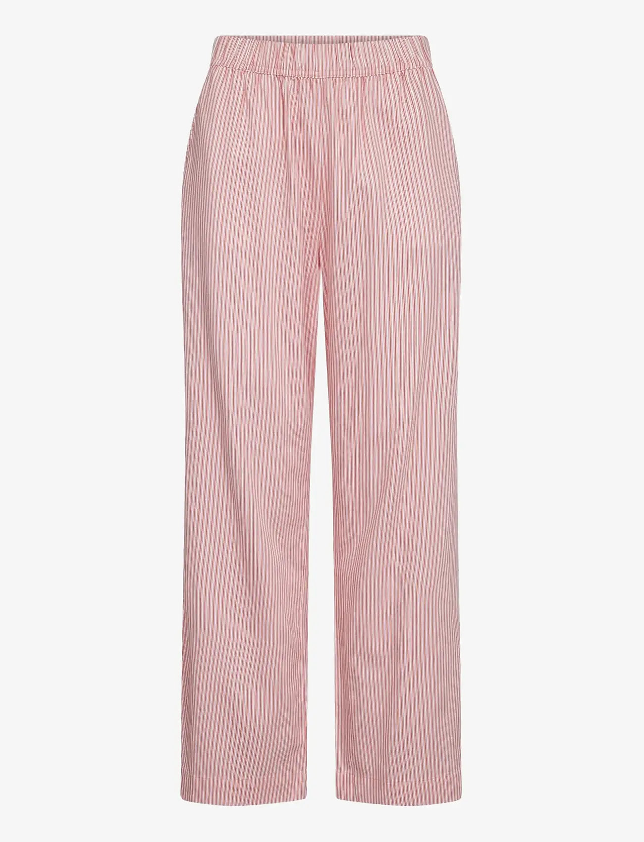 Bruun & Stengade - BS Rosetta Regular Fit Pants - laveste priser - lipstick red/white - 1
