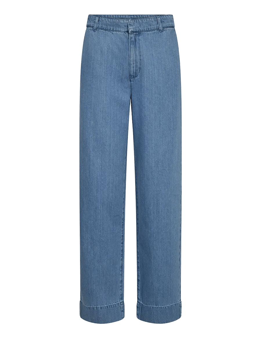Bruun & Stengade - BS Coco Regular Fit Pants - gerade jeans - light blue - 1
