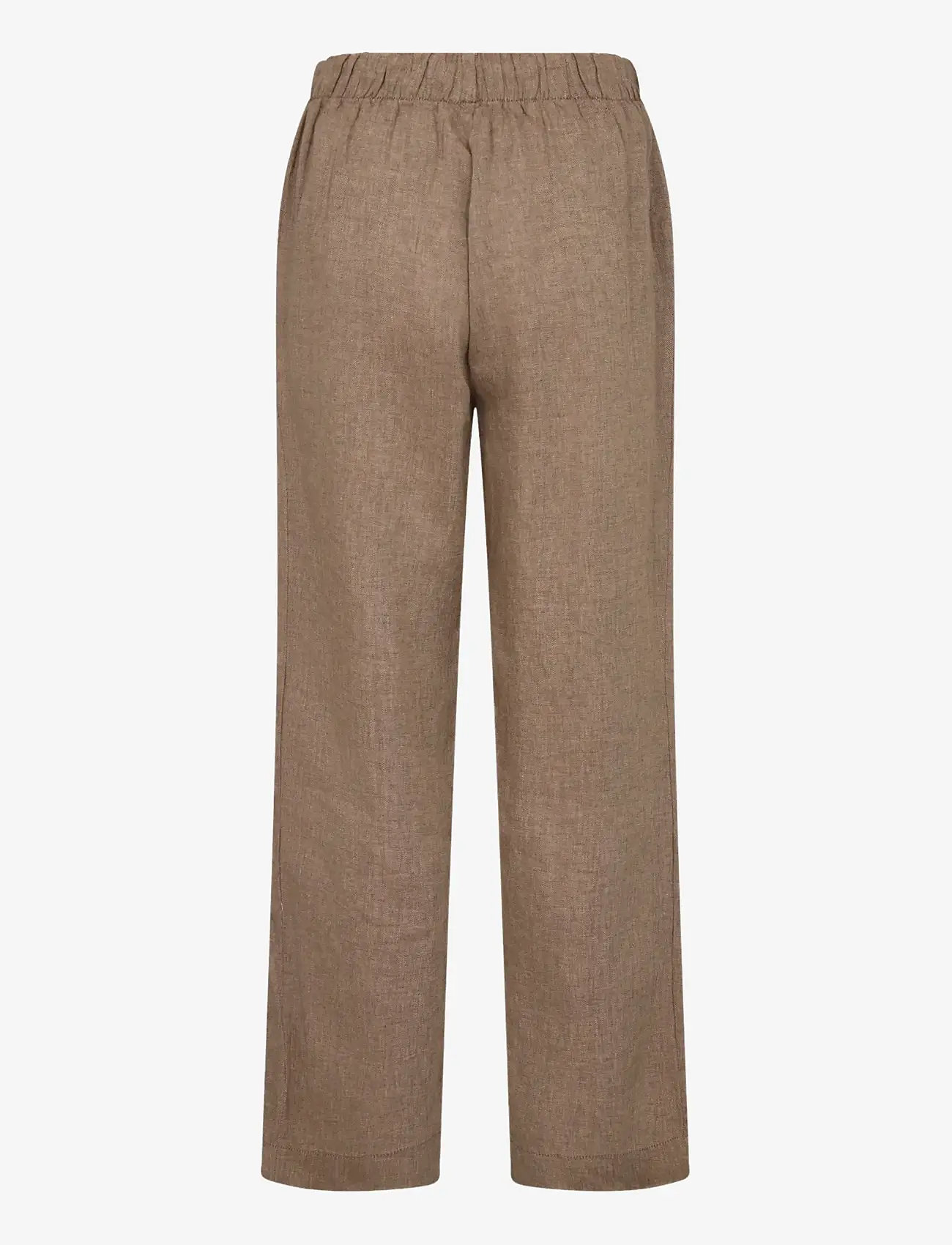 Bruun & Stengade - BS Betty Pants - hørbukser - brown - 2