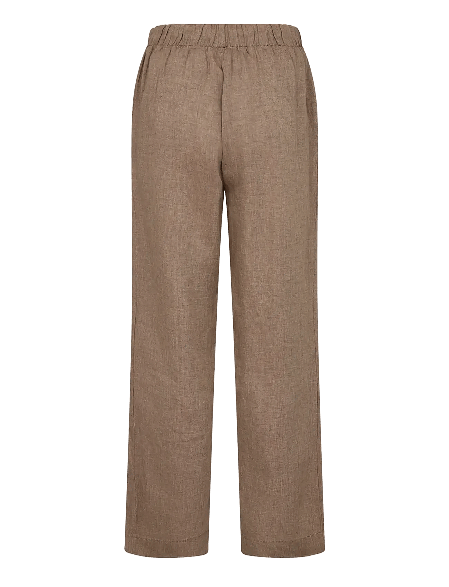 Bruun & Stengade - BS Betty Pants - lininės kelnės - brown - 2
