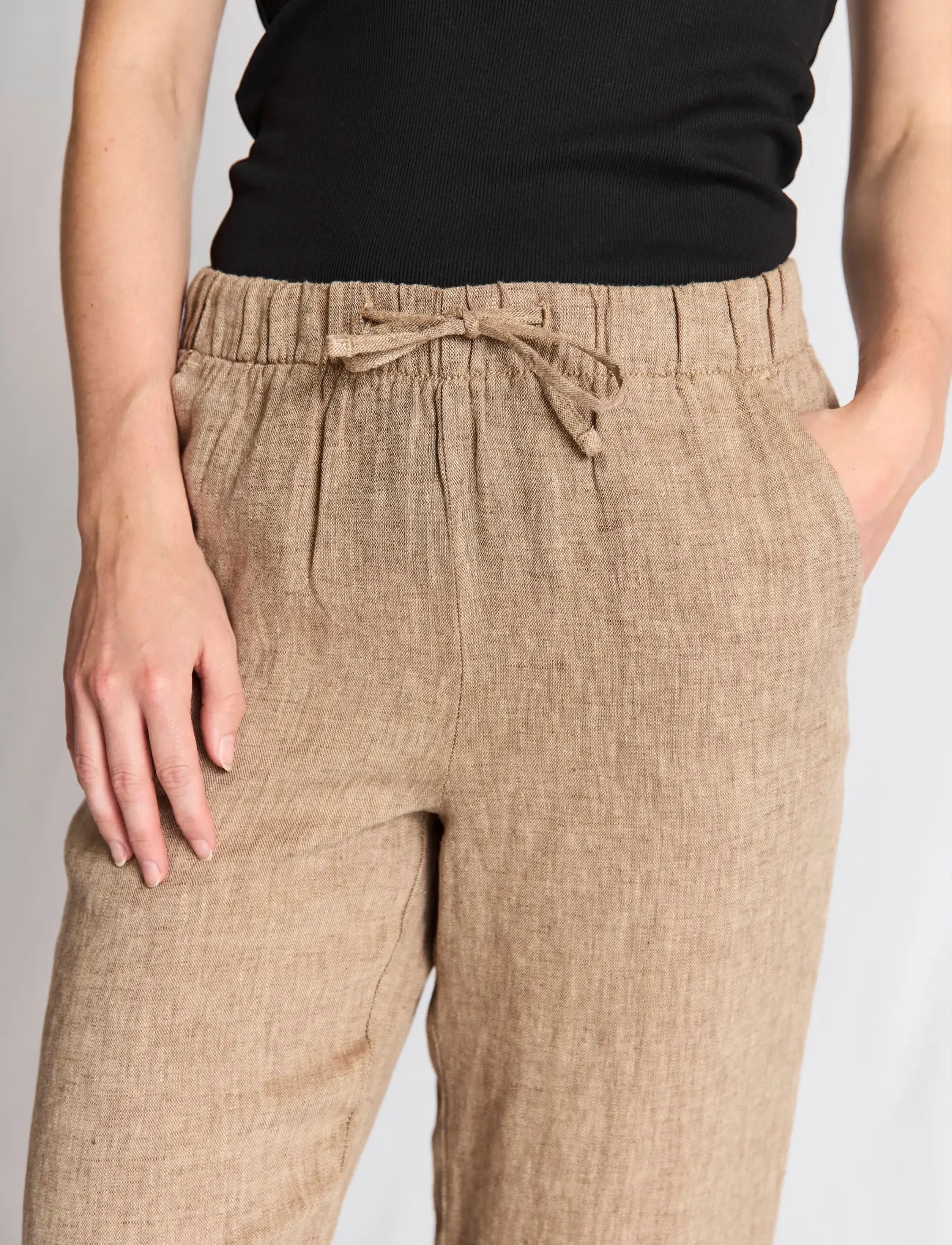 Bruun & Stengade - BS Betty Pants - leinenhosen - brown - 4