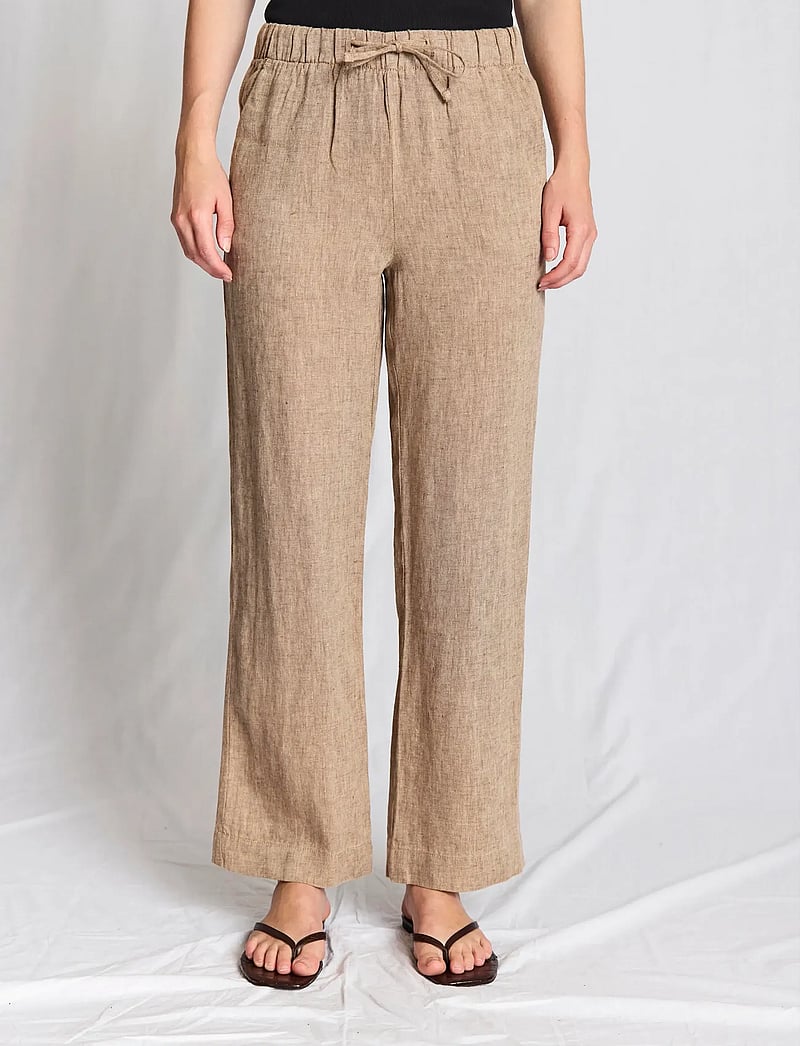 Bruun & Stengade - BS Betty Pants - linased püksid - brown - 5