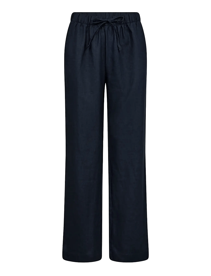Bruun & Stengade - BS Betty Pants - leinenhosen - navy - 1
