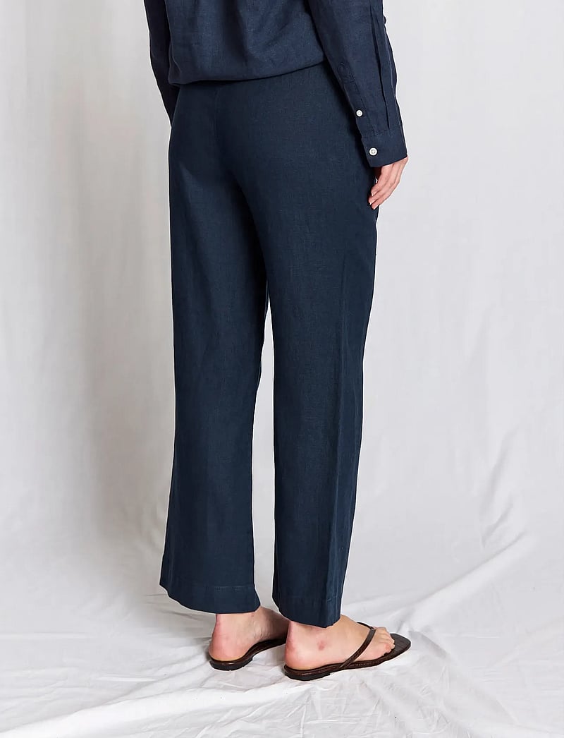 Bruun & Stengade - BS Betty Pants - leinenhosen - navy - 3