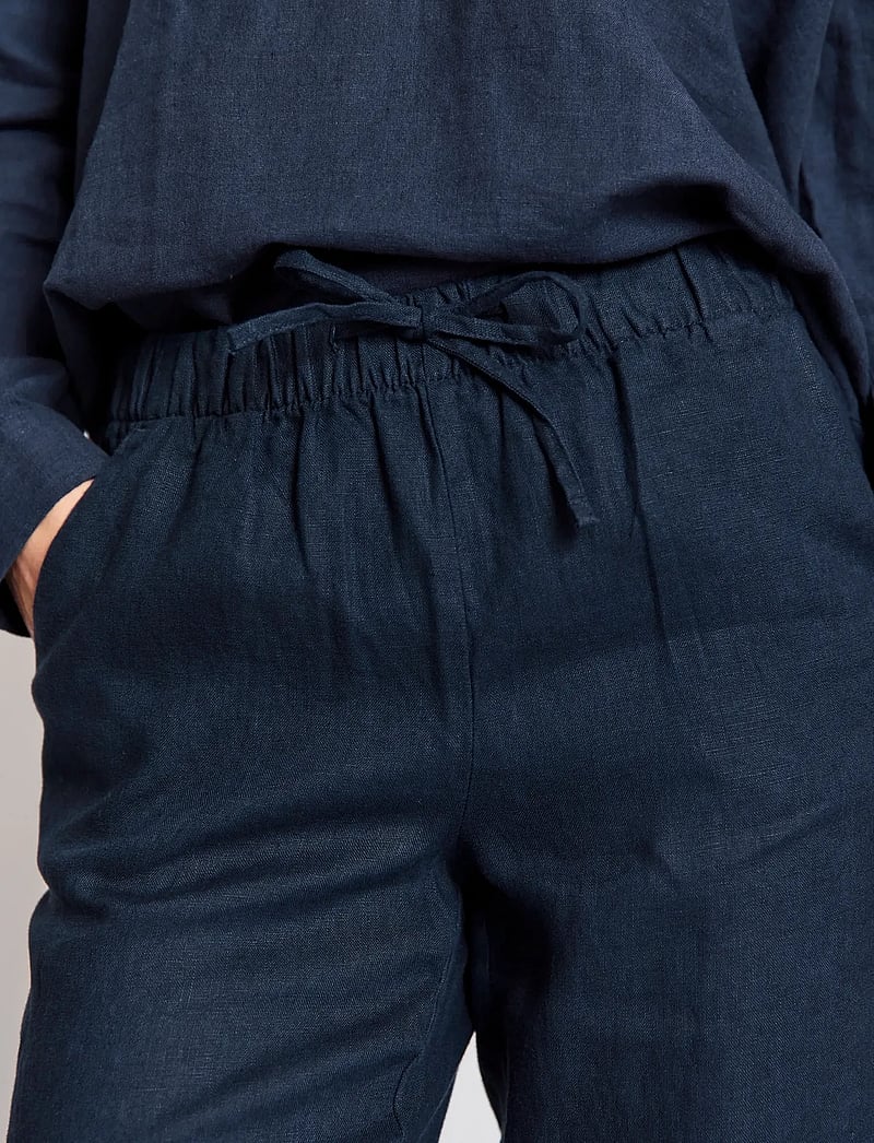 Bruun & Stengade - BS Betty Pants - leinenhosen - navy - 4