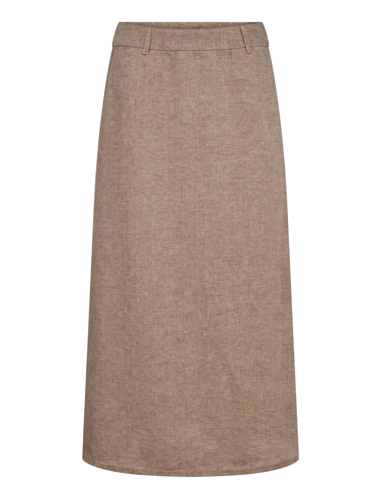 Bruun & Stengade BS Jolanda Regular Fit Skirt - Kläder - BROWN / brown