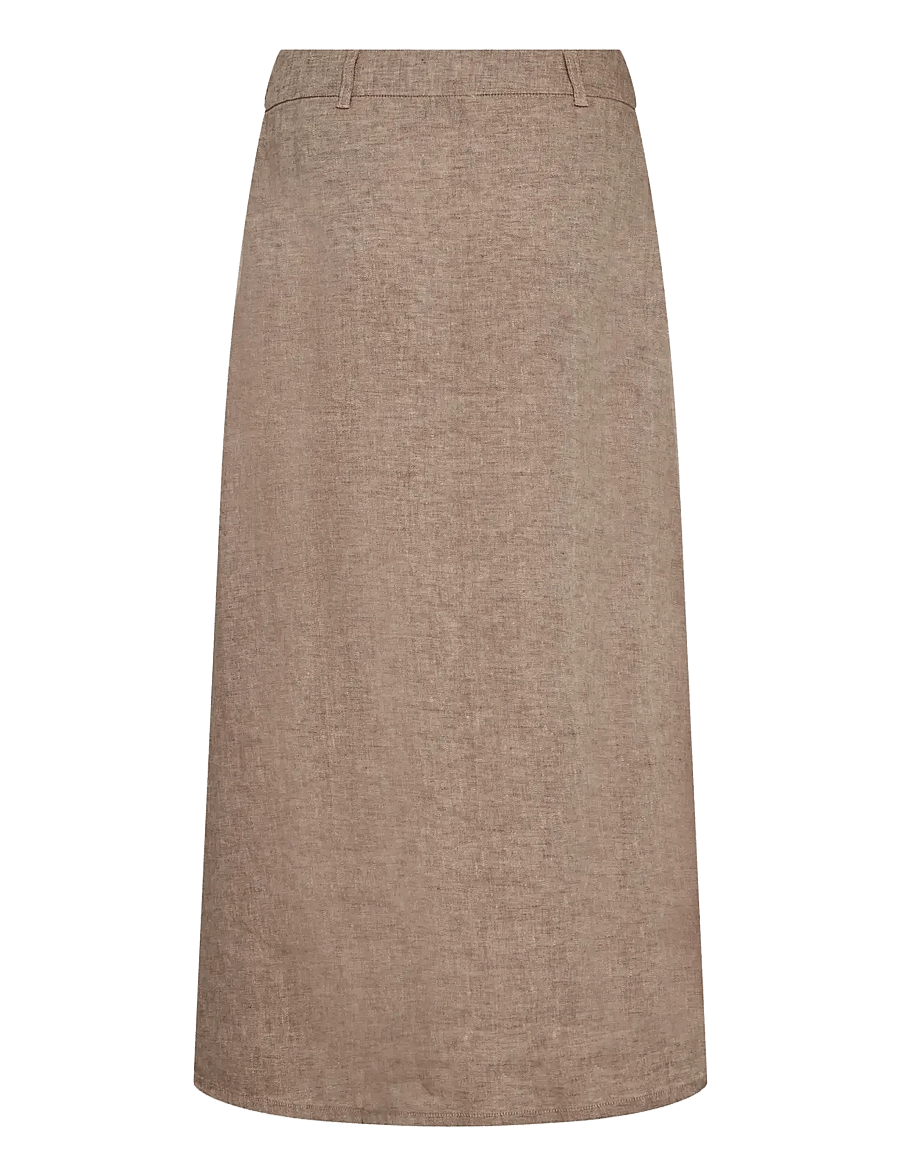 Bruun & Stengade - BS Jolanda Regular Fit Skirt - jupes longues - brown - 2