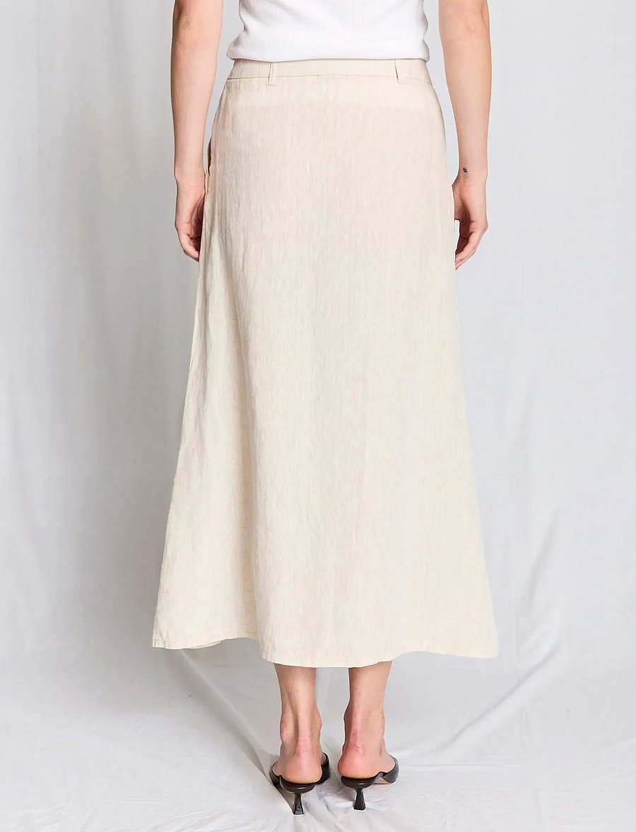 Bruun & Stengade - BS Jolanda Regular Fit Skirt - jupes longues - sand - 3