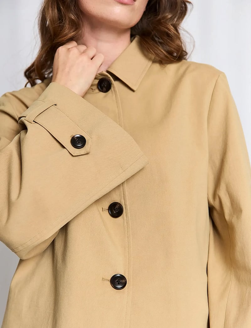 Bruun & Stengade - BS Alberta Regular Fit Jacket - utility jakid - sand - 5