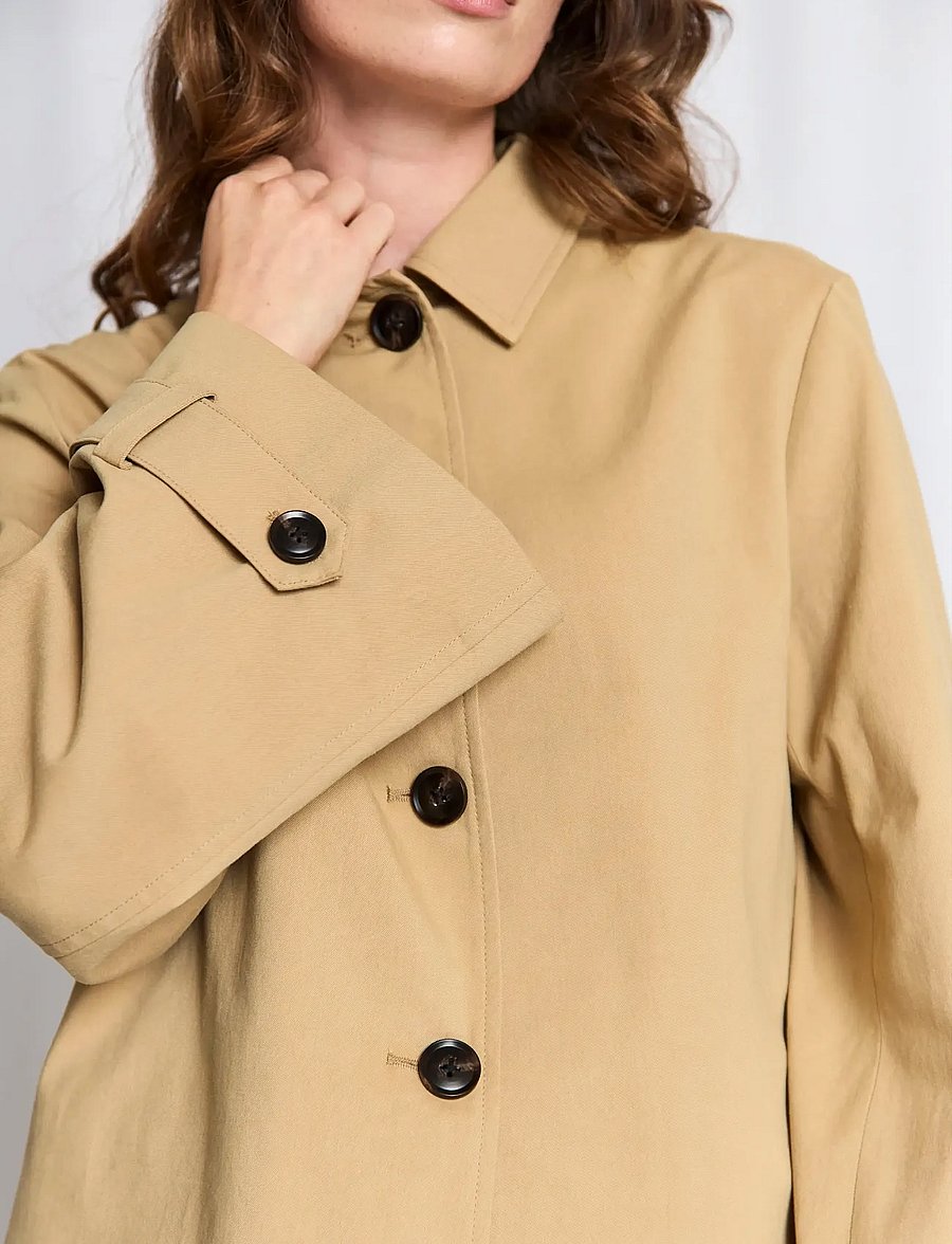 Bruun & Stengade - BS Alberta Regular Fit Jacket - utilityjackor - sand - 5