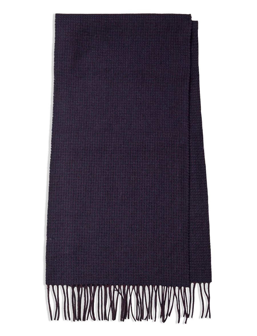 Bruun & Stengade - BS Tupou Scarf - winterschals - bordeaux - 0