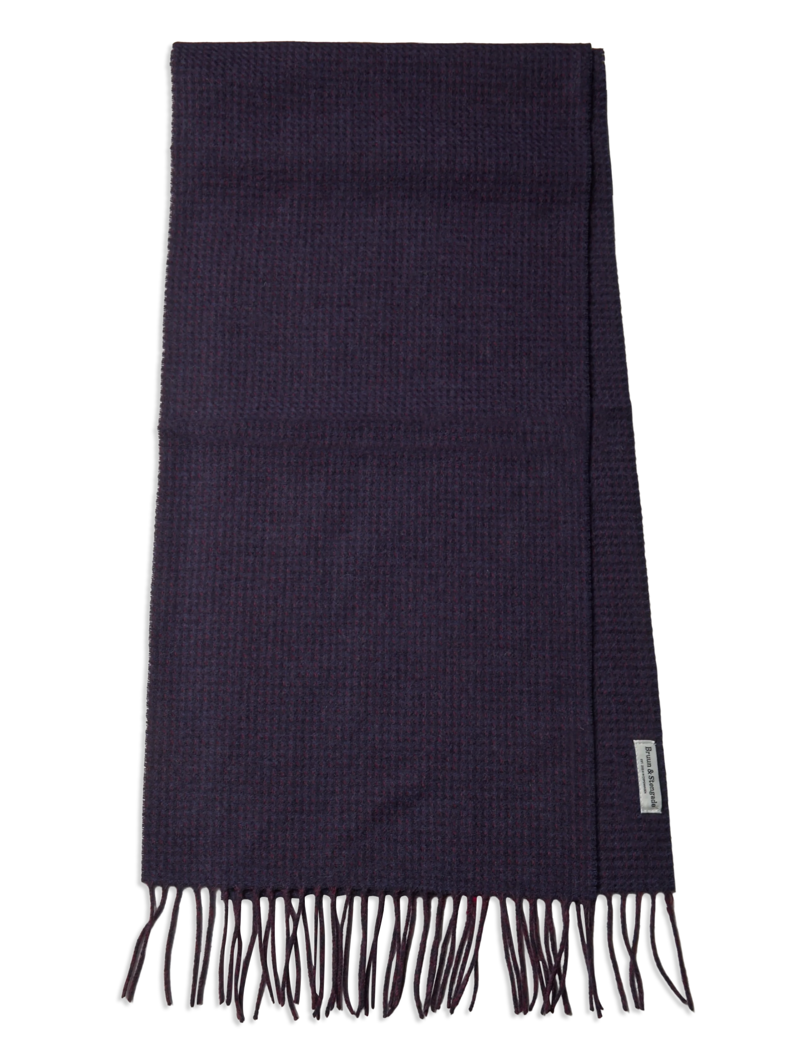 Bruun & Stengade - BS Tupou Scarf - bordeaux - 1