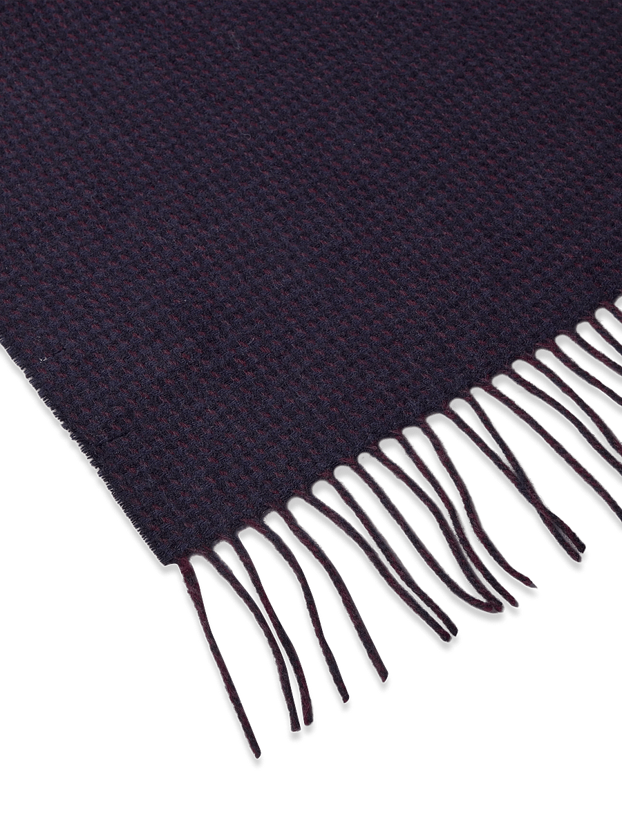 Bruun & Stengade - BS Tupou Scarf - winterschals - bordeaux - 2