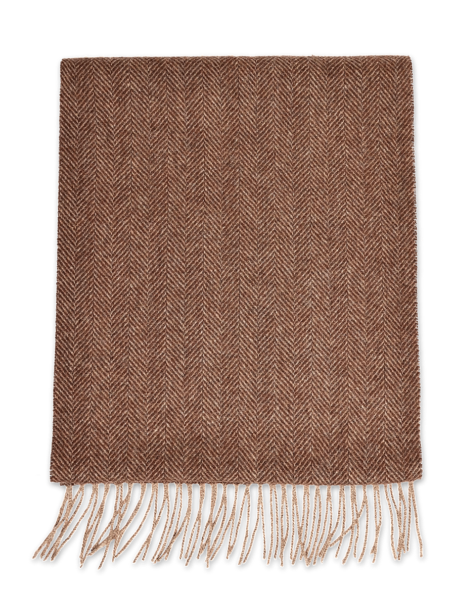 Bruun & Stengade - BS Tupou Scarf - halsdukar - brown - 0
