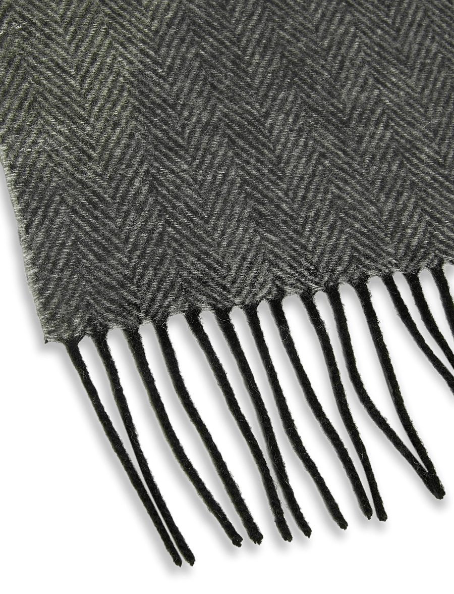 Bruun & Stengade - BS Tupou Scarf - winter scarves - grey - 2