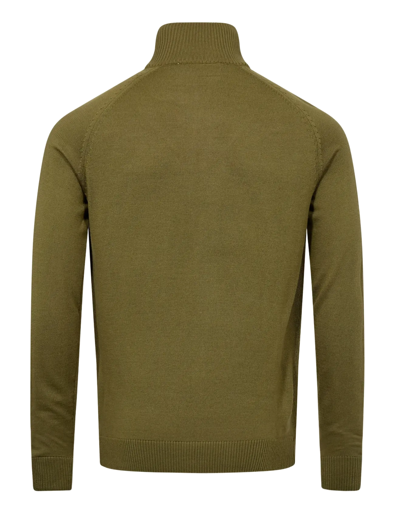 Bruun & Stengade - BS Pelle Regular Fit Knitwear - pullover mit halbem reißverschluss - bright green - 1