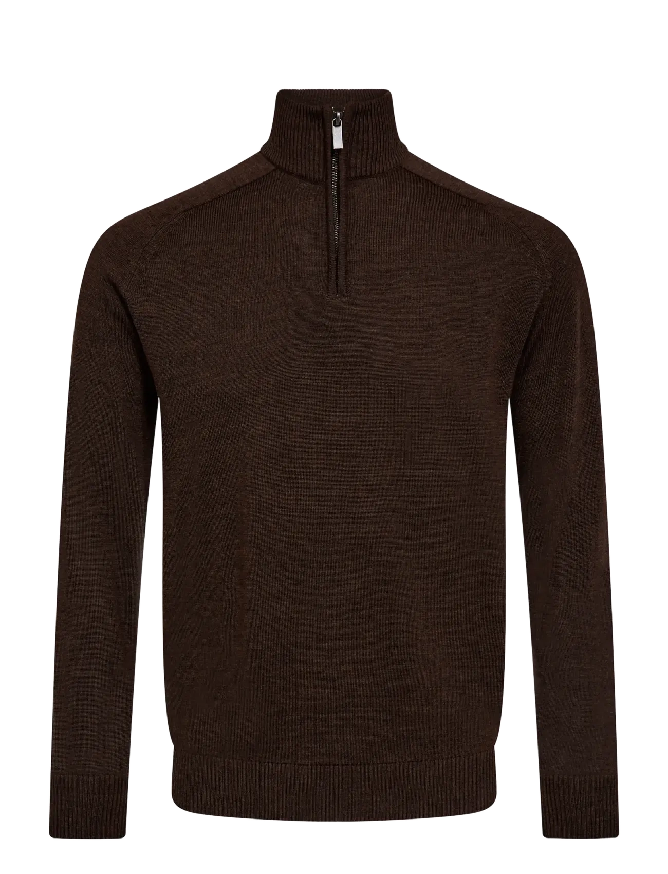 Bruun & Stengade BS Pelle Regular Fit Knitwear - Looks for less - DARK BROWN / brown