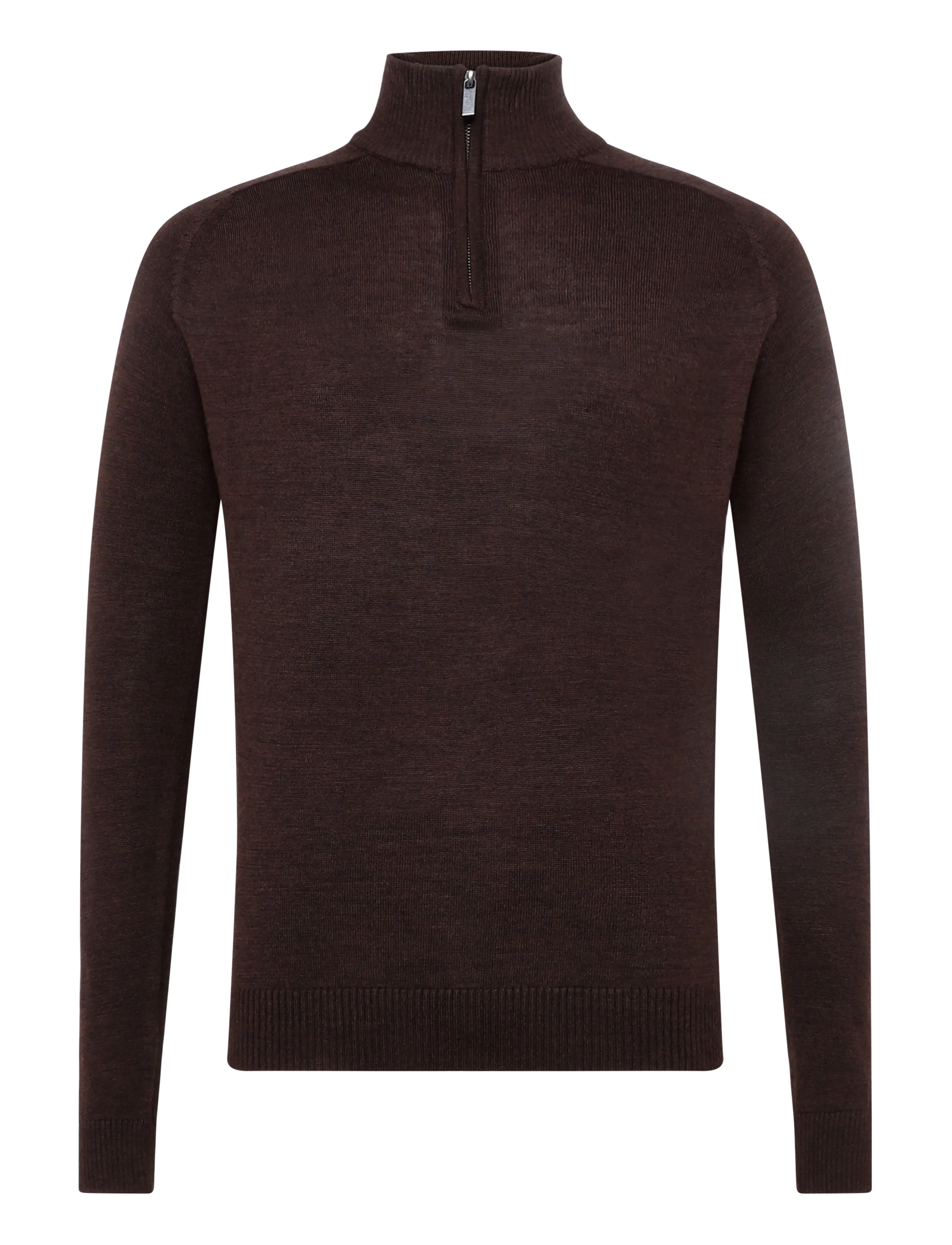 Bruun & Stengade BS Pelle Regular Fit Knitwear - Strik - DARK BROWN / brown