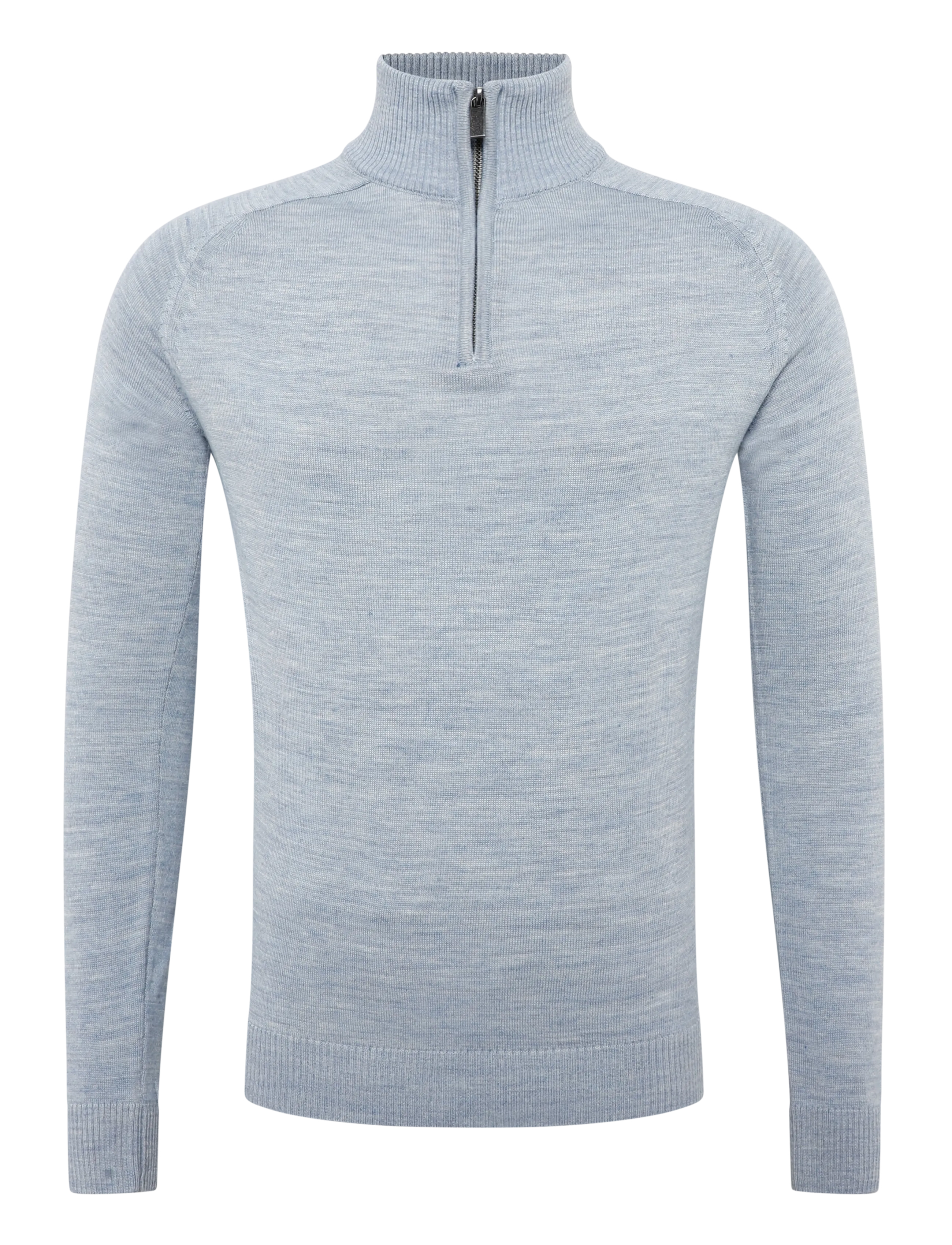 Bruun & Stengade BS Pelle Regular Fit Knitwear - Stickat - LIGHT BLUE / blue