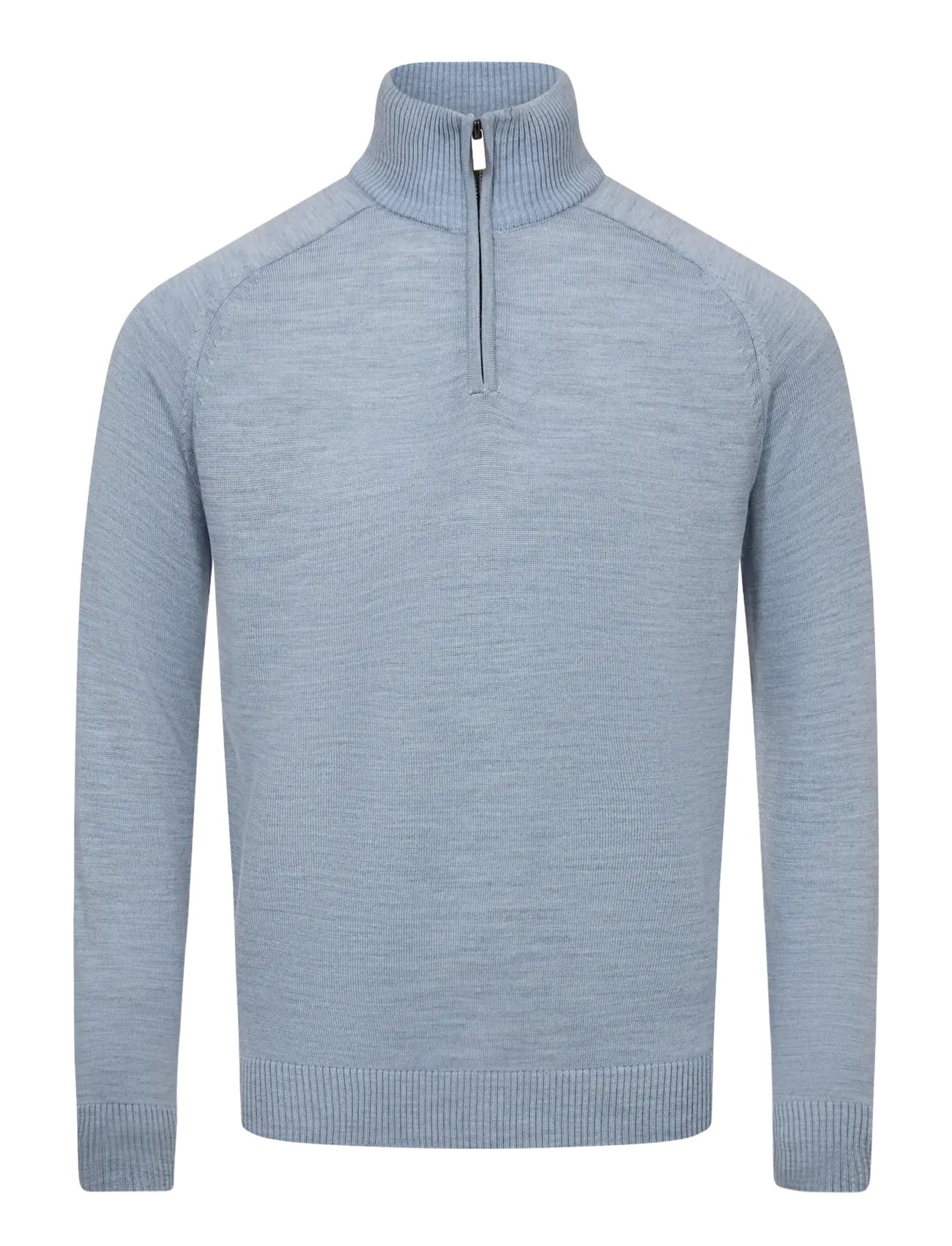 Bruun & Stengade BS Pelle Regular Fit Knitwear - Clothing - LIGHT BLUE / blue